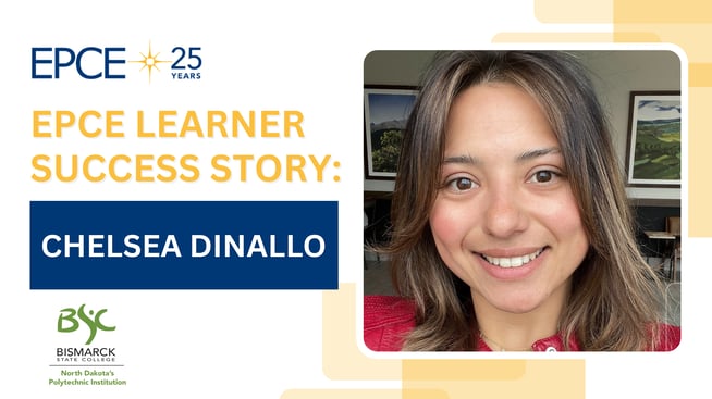 Chelsea Dinallo EPCE Learner Success Story